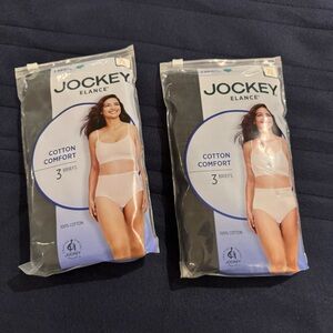NWT. Jockey Elance Women’s Cotton Briefs-Size 7 (large)